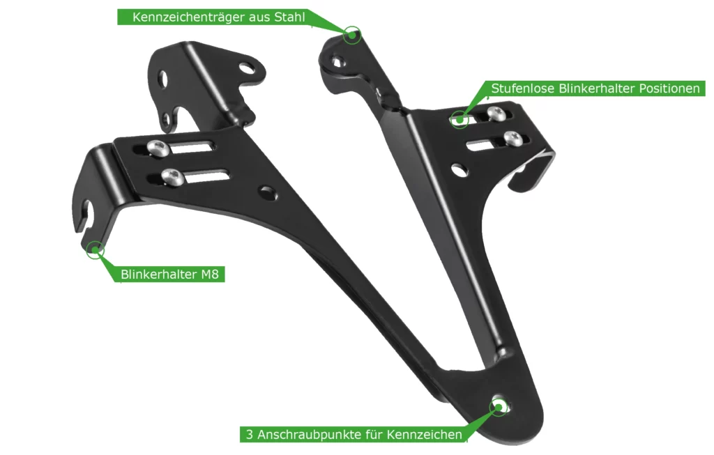 Zieger Basic Kennzeichenhalter Motorrad